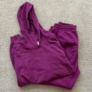 Old Navy Purple Hoodie Sweatshirt